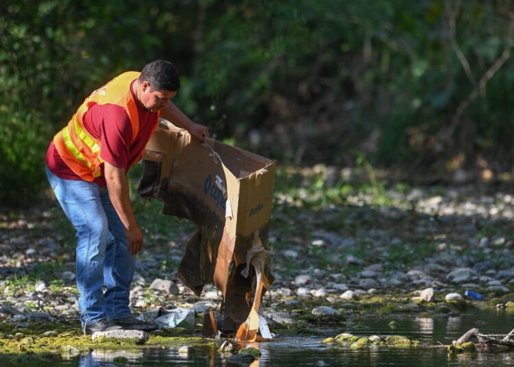 En el río San Marcos conmemoran el ‘Día Mundial del Agua’