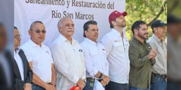 En el río San Marcos conmemoran el ‘Día Mundial del Agua’