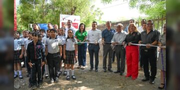Entrega Lalo Gattás obra 157 de infraestructura hidráulica en escuelas