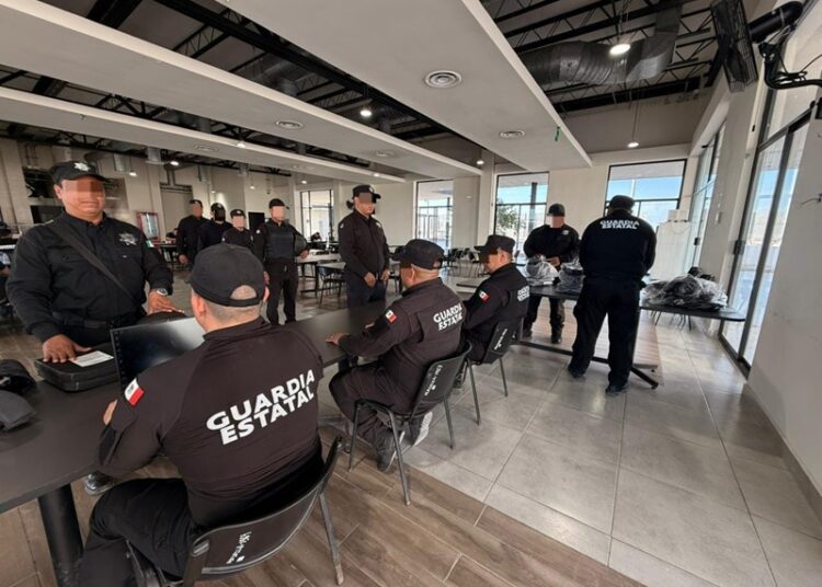 Entrega SSPT equipo táctico a la Guardia Estatal