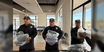 Entrega SSPT equipo táctico a la Guardia Estatal