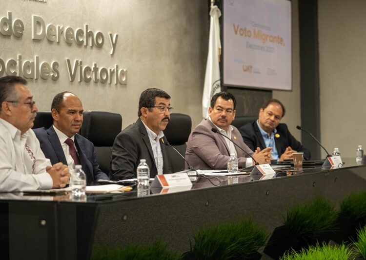 Exponen en la UAT conferencia “Voto Migrante, Elecciones 2027”