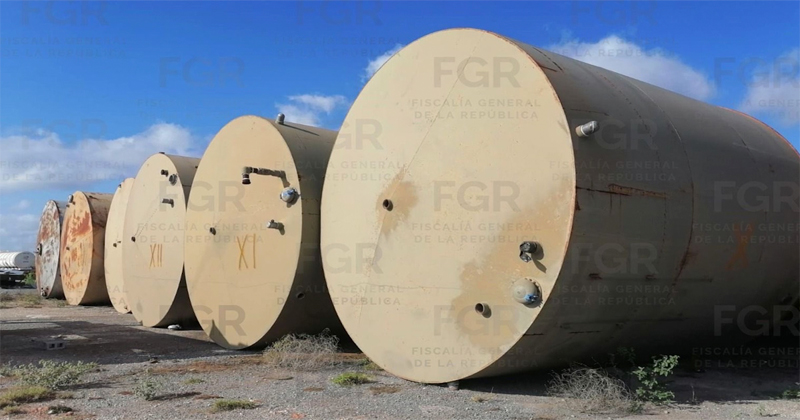 Fuerte golpe al huachicol: FGR asegura dos millones de litros en Tamaulipas