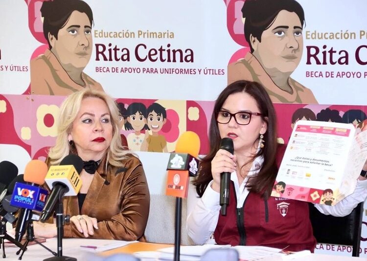 Garantizan acceso universal a la ‘Beca Rita Cetina’ con módulos de inscripción en escuelas de Tamaulipas