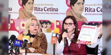 Garantizan acceso universal a la ‘Beca Rita Cetina’ con módulos de inscripción en escuelas de Tamaulipas