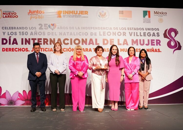 Gobierno de NLD reconoce a mujeres que transforman la comunidad de los Dos Laredos