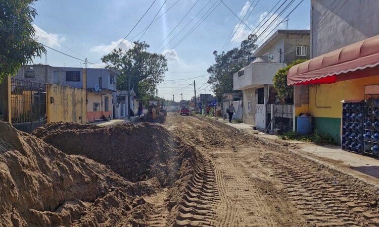 Gobierno y DIF Tamaulipas desarrollan obras viales a través del programa ‘Lazos del Bienestar’
