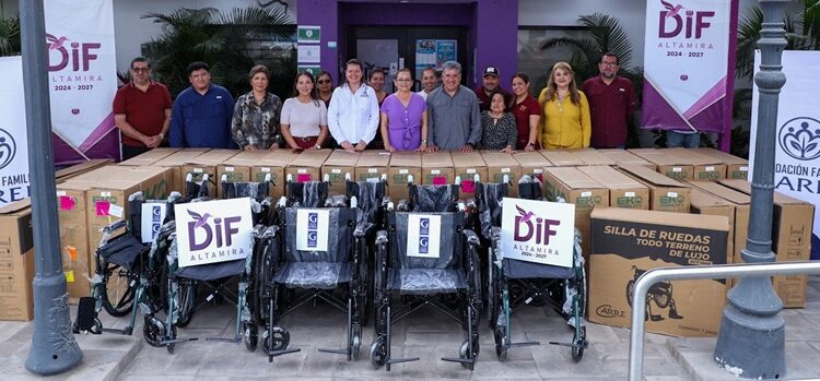 Hacen sinergia gobierno de Altamira y DIF municipal en favor de población vulnerable