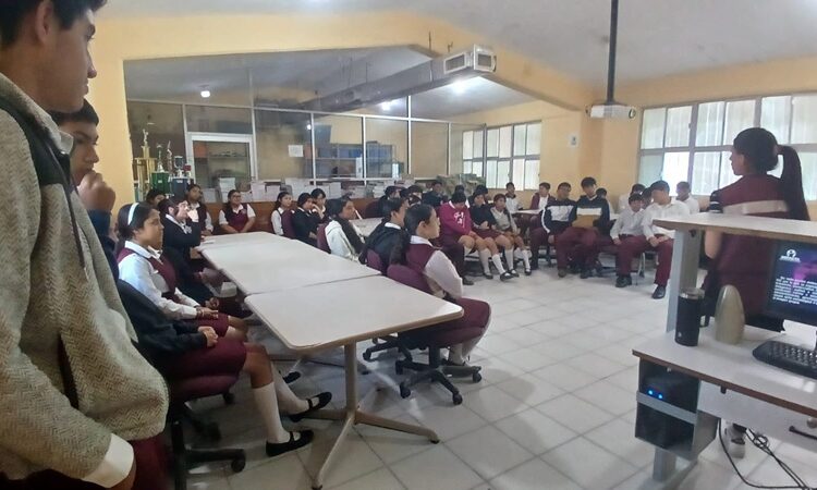 IMPACTA fortalece la prevención en jóvenes con jornada educativa en Secundaria Técnica 57