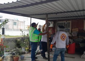 Implementa Gobierno de Altamira operativo para atender afectaciones por frente frío