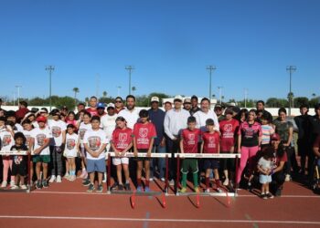 Impulsa Gobierno de NLD el atletismo con equipamiento y capacitación especializada