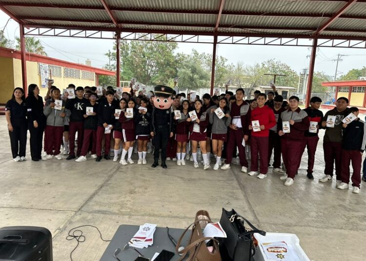 Impulsan Municipio e instituciones de seguridad educación libre de violencia