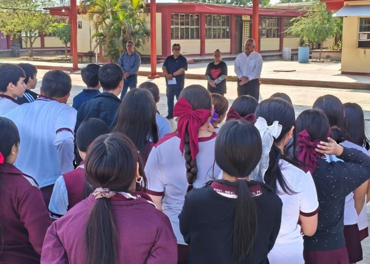 Impulsan Municipio e instituciones de seguridad educación libre de violencia