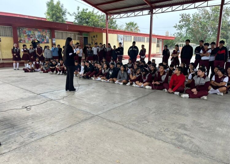 Impulsan Municipio e instituciones de seguridad educación libre de violencia