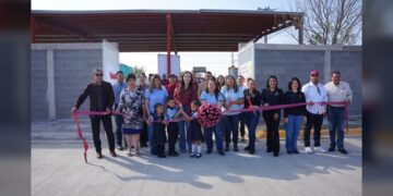 Inaugura Carmen Lilia Obras de infraestructura educativa en colonia Reforma Urbana