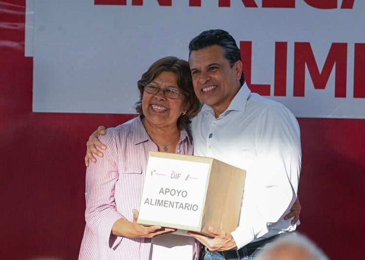 Llegan apoyos alimentarios al área rural de Victoria