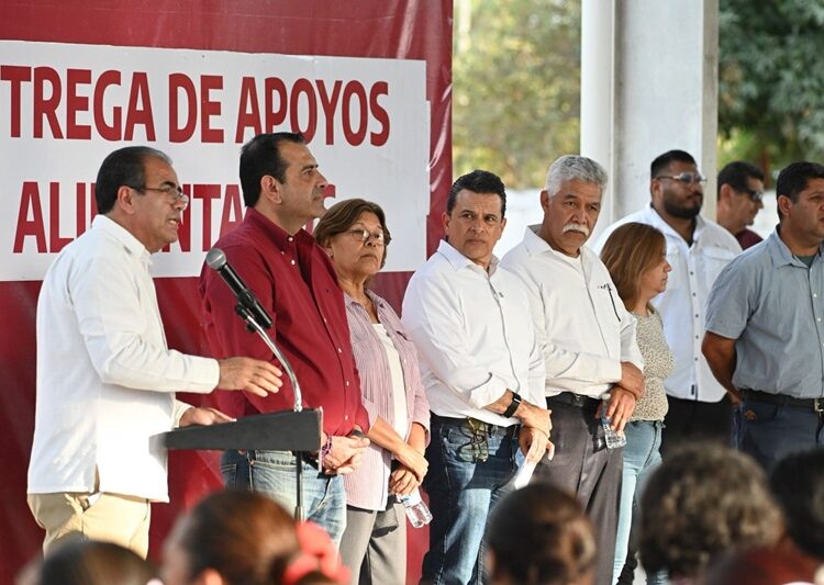 Llegan apoyos alimentarios al área rural de Victoria