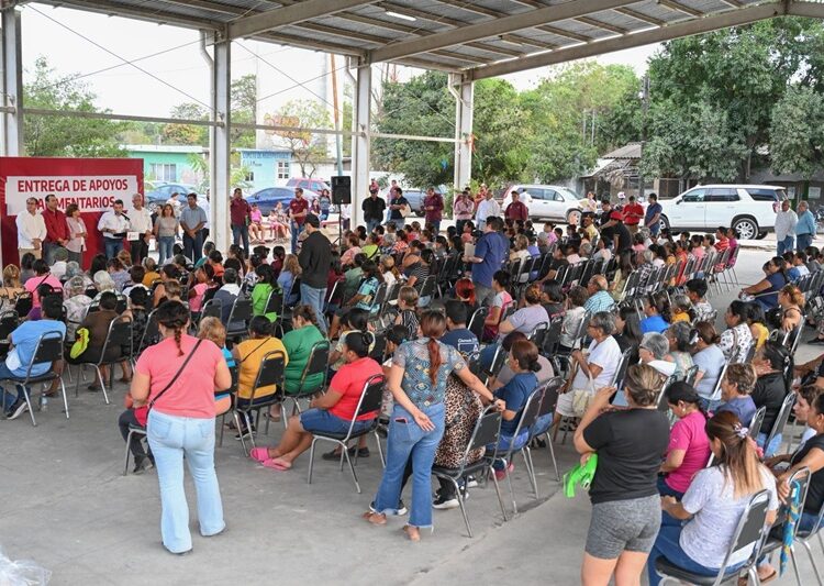 Llegan apoyos alimentarios al área rural de Victoria