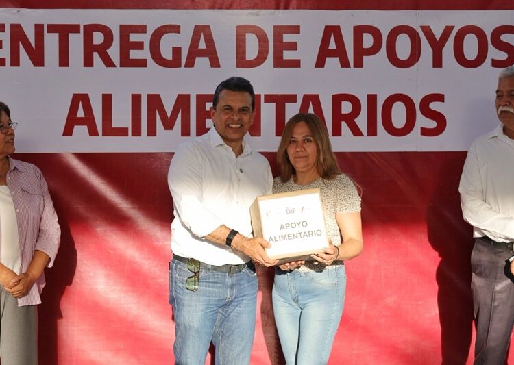 Llegan apoyos alimentarios al área rural de Victoria