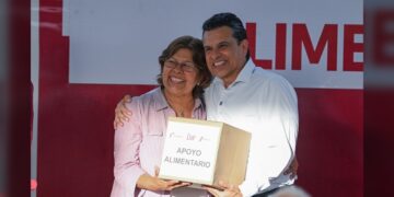 Llegan apoyos alimentarios al área rural de Victoria