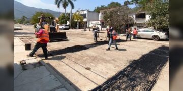 Lleva Municipio programa de bacheo a toda la ciudad