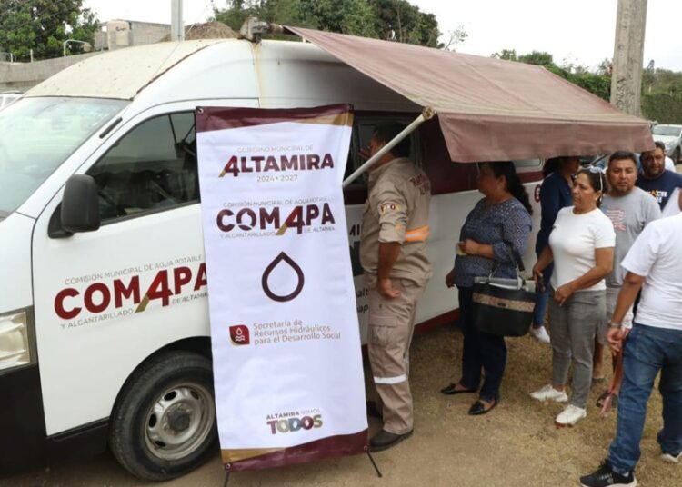 Mantiene COMAPA Altamira durante el mes de marzo programa Regularízate