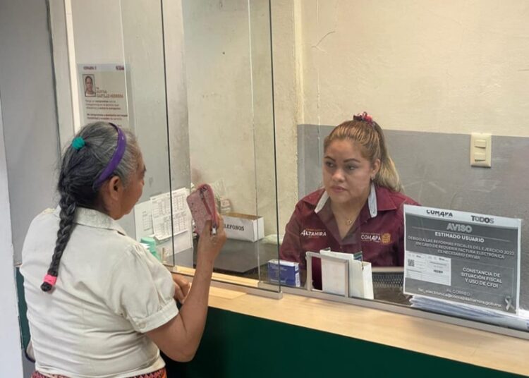 Mantiene COMAPA Altamira durante el mes de marzo programa Regularízate