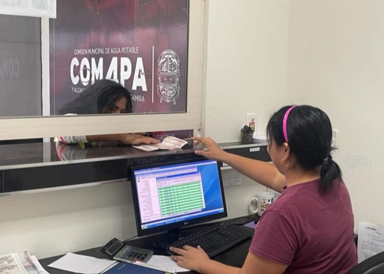 Mantiene COMAPA Altamira durante el mes de marzo programa Regularízate