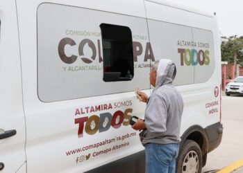 Mantiene COMAPA Altamira durante el mes de marzo programa Regularízate