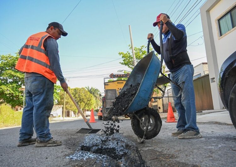 Mejoramiento de calles y avenidas en Victoria no se detiene