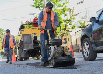 Mejoramiento de calles y avenidas en Victoria no se detiene