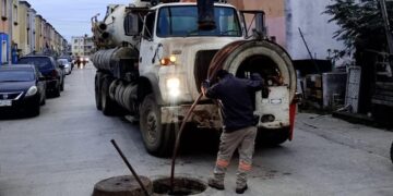 Proporciona COMAPA Altamira mantenimiento a líneas generales de drenaje