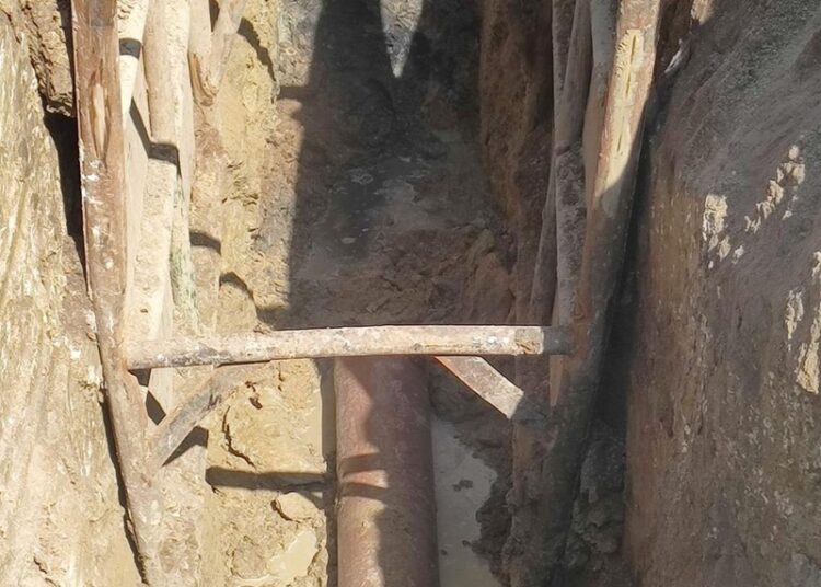 Realiza COMAPA Altamira reposición de colectores de drenaje