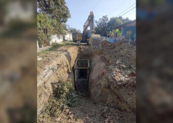 Realiza COMAPA Altamira reposición de colectores de drenaje