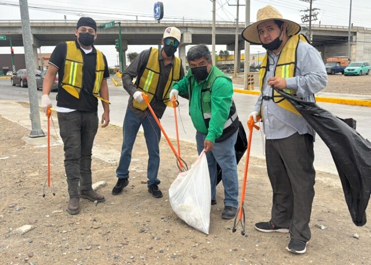Realiza NLD jornada de limpieza en Lomas del Río en el marco del ‘Día Mundial de la Naturaleza’