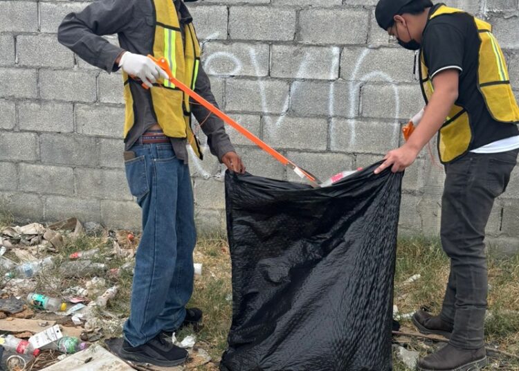 Realiza NLD jornada de limpieza en Lomas del Río en el marco del ‘Día Mundial de la Naturaleza’