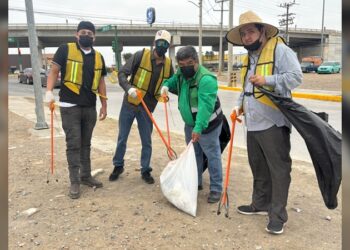 Realiza NLD jornada de limpieza en Lomas del Río en el marco del ‘Día Mundial de la Naturaleza’