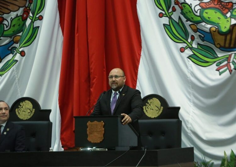 Recibe Congreso de Tamaulipas Cuarto Informe del gobernador Américo Villarreal