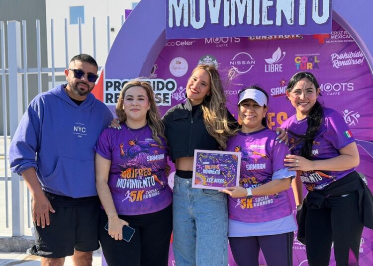 Reúne “Mujeres en Movimiento” a más de 3 mil participantes en Reynosa