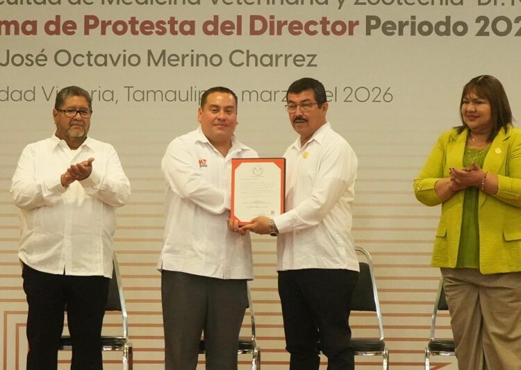 Rinde protesta director electo de la Facultad de Veterinaria de la UAT