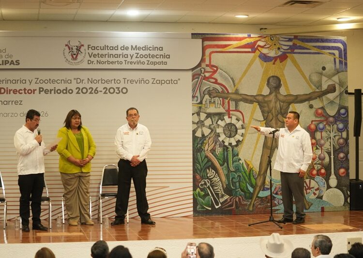 Rinde protesta director electo de la Facultad de Veterinaria de la UAT