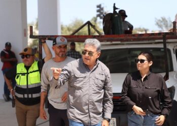 Supervisa Armando Martínez construcción del Cuartel de Bomberos de Altamira