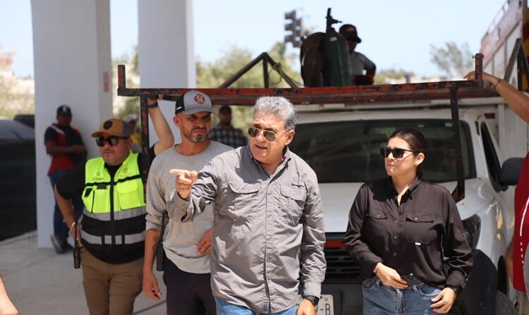 Supervisa Armando Martínez construcción del Cuartel de Bomberos de Altamira