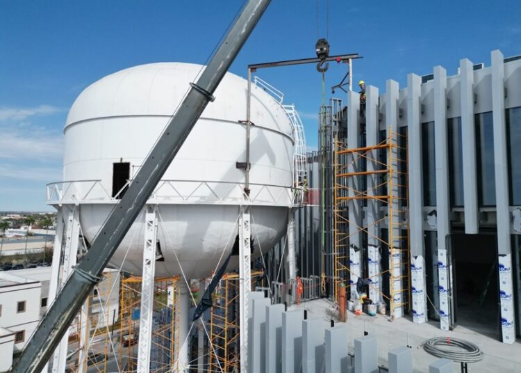 Supervisa Carmen Lilia, avances en obra del ‘Museo de Ciencia y Tecnología y Planetario’