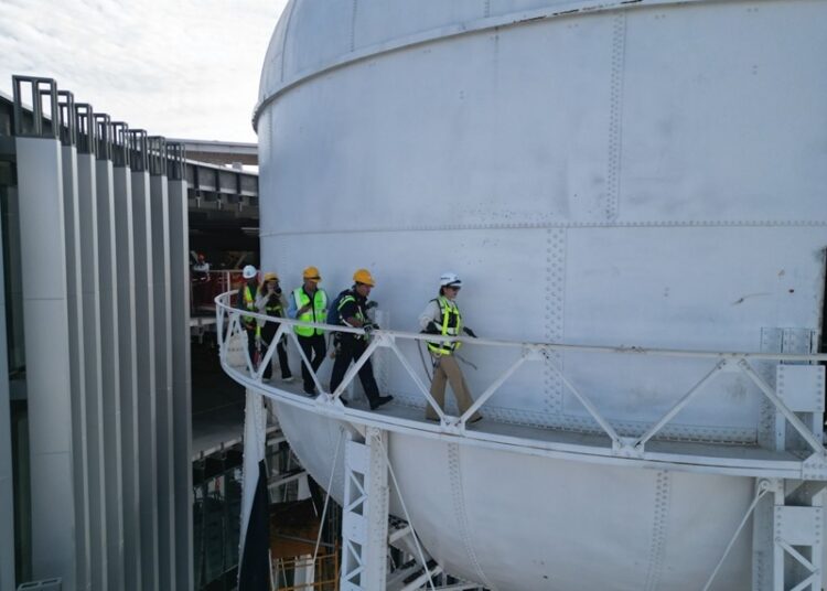 Supervisa Carmen Lilia, avances en obra del ‘Museo de Ciencia y Tecnología y Planetario’
