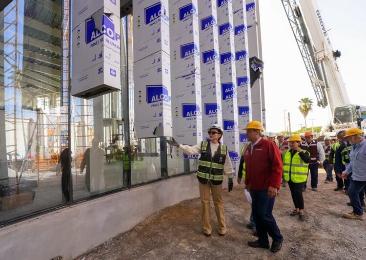 Supervisa Carmen Lilia, avances en obra del ‘Museo de Ciencia y Tecnología y Planetario’