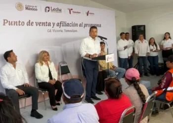 Lalo Gattás inaugura oficina de Liconsa-Bienestar en Victoria