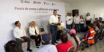 Lalo Gattás inaugura oficina de Liconsa-Bienestar en Victoria