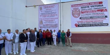 Protesta de trabajadores del ISSSTE Ciudad Victoria pone en riesgo la viabilidad de la institución
