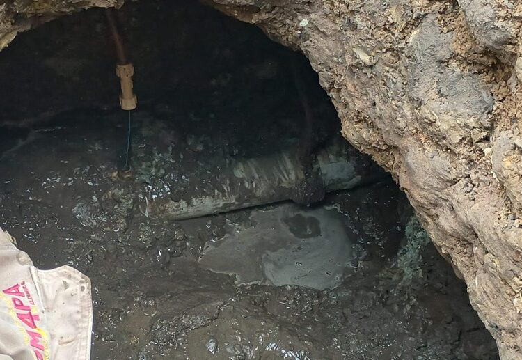 Acelera COMAPA Altamira la reparación de fugas de agua